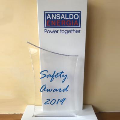 Ansaldo Energia - Safety Award 2019